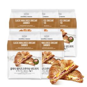 [베키아에누보] 햄치즈크루아상 샌드위치 5개 세트 (300g*5봉)