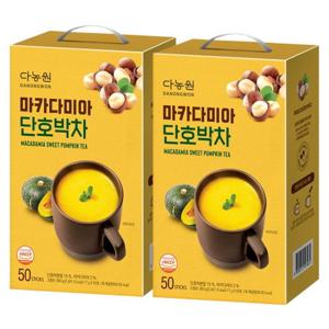 [다농원] 마카다미아 단호박차 50T X 2개