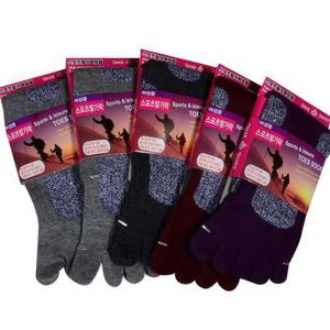 여자 용신 무좀방지 발가락 스포츠 양말 5P 등산 HWD6A411