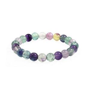 [힐링젬]원석팔찌 플로라이트 천연보석 커플팔찌 24BR-1758