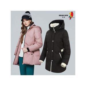 [마코](여성)후드 넥 구스다운 점퍼_MMW4DJ15