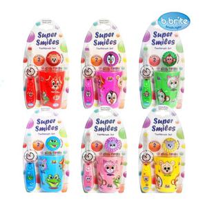 [비브라이트]어린이 LED칫솔 양치컵세트 6개입 1박스