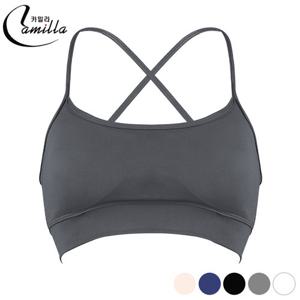 카밀라 여성 에어로쿨 X끈 스포츠 브라탑 916