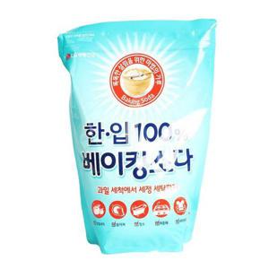 [베스트쇼핑]엘지 한입 베이킹소다 2kg 리필 지퍼팩 x3개