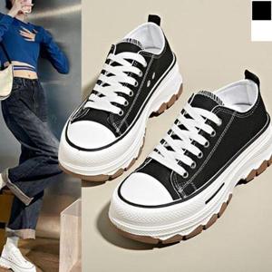 여자운동화 여성 캐주얼 통굽 스니커즈 1P 키높이 신발 운동화