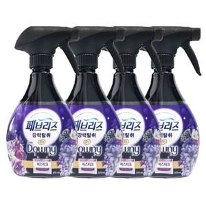 페브리즈 섬유탈취제 용기 370mlX4개 다우니 미스티크향