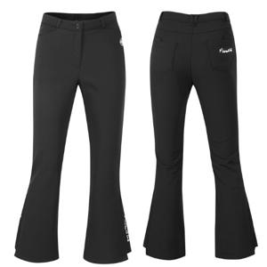 SNP골프 여성 웜터치 기모 부츠컷 골프 팬츠