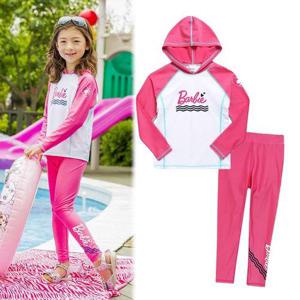 갤러리아_여아 루즈핏후드래쉬가드&물결워터레깅스 수영복세트[BBSS8372K