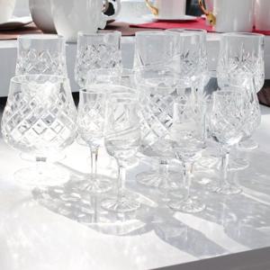 국내생산 크리스탈 2인 와인잔 샴페인잔 2P (와인글라스)