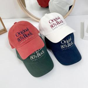 [다잇템]여자 남자 레트로 Y2K 레터링 볼캡 초록색 모자