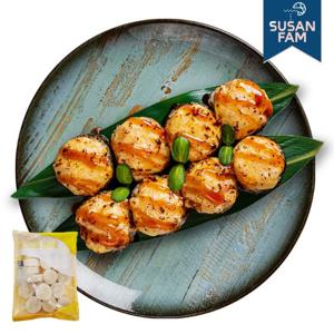 손질 가리비 관자살 약35-40미 500g 2팩 냉동가리비