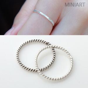 플레인 실버반지 / 925 Silver