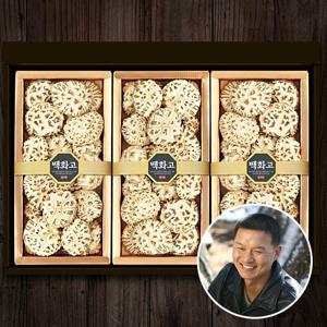 [산지장터] 전북 전주 김영삼님의 참나무 표고버섯 선물세트 자연2호[백화고 170g x 3개]