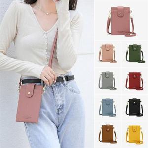 여성 지갑 핸드폰가방 보조가방 컬러풀 미니크로스