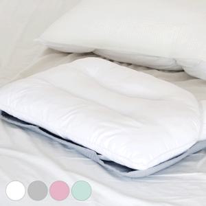 ★빠르고 간편하게 밴딩커버★휘릭 간편교체 순면 밴딩 베개커버(40×60)2P