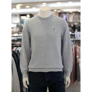 크로커다일 세이브존03 남성 봄 피에르가르뎅 텍스처 라운드 니트 SAVPPKR1