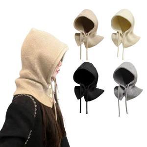 여성 니트 방한 후드넥워머 겨울 바라클라바 방한워머 (WFFSQ3O)