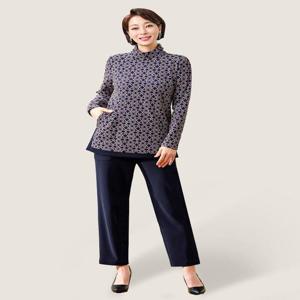 [마담엘레강스][마담엘레강스] 아리아나 기모 상하세트 K244BL01+K244SL01