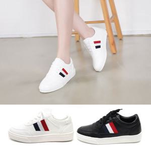 행텐 HT-0258 남여공용 심플 캐주얼 스니커즈 운동화 단화 블랙 화이트 패션슈즈