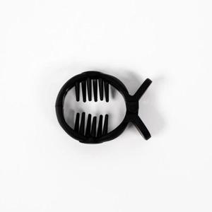 머리핀 집게핀 블랙 하객머리핀 연예인머리핀 진 (WFJM996)