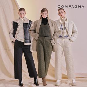 [방송에서만][꼼빠니아] 25FW 자수 퀼팅 패딩 팬츠 2종