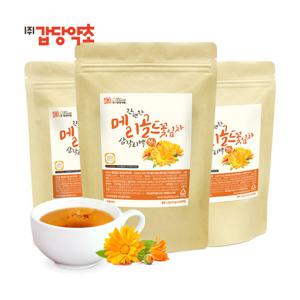 [갑당약초]메리골드꽃잎 삼각티백 90티백(30티백X3)