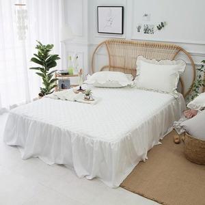 [단잠] 프릴 베드스커트 침대커버-슈퍼킹(180X200)