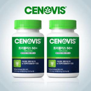 갤러리아_[세노비스] 트리플러스 50+ 멀티 비타민 미네랄 오메가3 (90캡슐