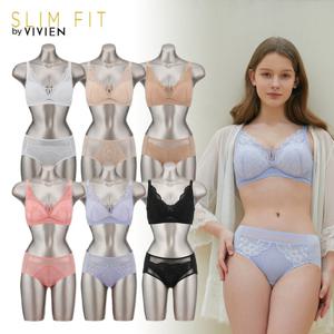 비비안 여름 레이스 브라팬티세트 12종