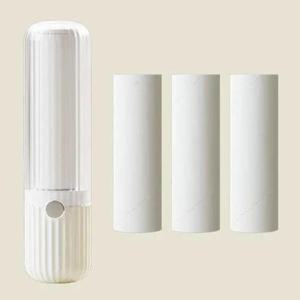 휴대용 미니 돌돌이 먼지 털이 테이프 의류 옷 소형 테이프클리너 찍찍이 밀대 청소기 돌돌이 리필 테이프