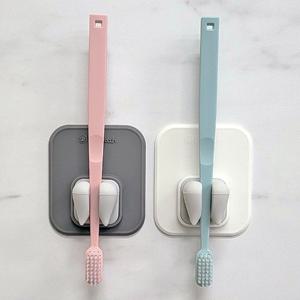 실리바스 칫솔걸이 1P 흡착 실리콘 욕실 화장실 꽂이 홀더 거치대