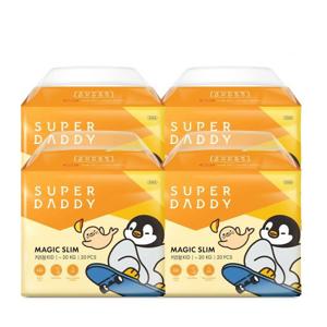 슈퍼대디 기저귀 미스터펭 매직슬림 팬티 키즈형 20PX4팩