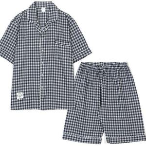 [알콩단잠]남성잠옷 여름 파자마 실내복 반팔 반바지 남자홈웨어 상하세트