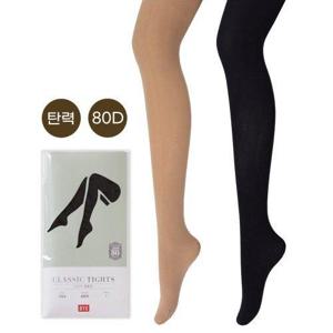 BYC 80데니아 팬티스타킹 4개 간절기 초겨울 고탄력 검정 유발타이즈 교복 학생 승무원스타킹