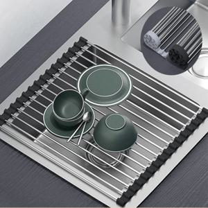 식기건조대 그릇건조대 주방 정리 싱크대롤매트 16롤 개수대 식기 37x31