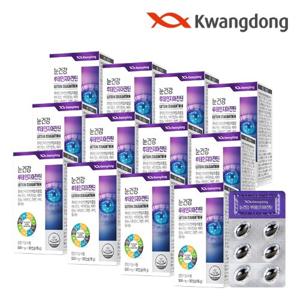 [광동] 눈건강 루테인 지아잔틴 30캡슐 12박스 / 비타민 미네랄 7종 헤마토코쿠스