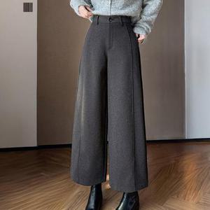 [페이릿] [~77까지]크펠 와이드 벌룬 모직 팬츠