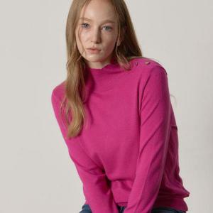 [르오트(LeOT)] 비스코스소재 디테일 소프트 니트 (3종택일)-사이즈 55~88까지