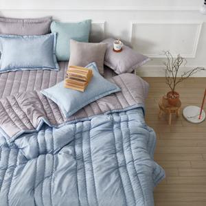 데이즈 마이크로 차렵이불 퀸 침구세트 Q 차렵이불+카페트+베개커버