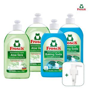 [단일]프로쉬 주방세제2종 (알로에2+소다2+펌프)