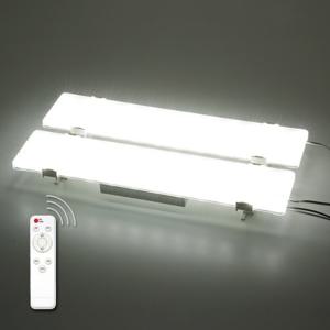 [다빈치LED] 리모컨밝기조절 3분간편교체 LED 방등 주방욕실 조명(36W형광등2등교체용)/ST-36WD_리모컨디밍