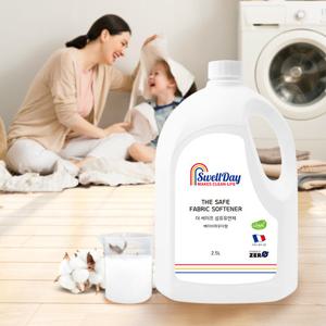 스웰데이 더 세이프 섬유유연제 2.5L 4개입 (베이비파우더향)