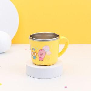 [릴팡]뽀로로 논슬립 뚜껑스텐컵(대)255ml(피크닉) / PR8716