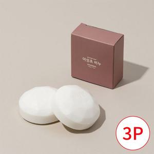 국산 미용비누 노폐물제거비누 어성초세안비누 3개입