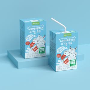네이쳐키즈 유기농우유 140ml X 24개입