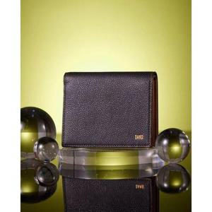 갤러리아_DBHO5E701 블랙 닥스 브라운 컬러 콤비 DAKS 로고 명함카드지갑(지