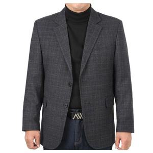 [리빌모아]남자 겨울 캐주얼 체크 울론 콤비자켓 AR-COW-JPM-100