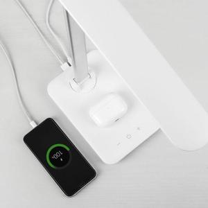 [ VIP 특가 I 카프 ] 15W 무선 유선 충전 탁상용 LED 스탠드 I 미세 밝기 각도 조절 3가지 조명 색상