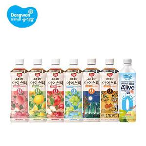 동원 보성홍차 아이스티 제로 500ml 12개 + 제로톡 스위티자몽 400ml 6개