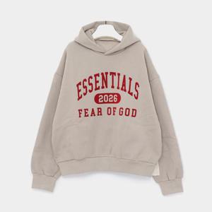 피어오브갓 로고 클래식 에센셜 스웨트 남성 후드티 192HO256862F